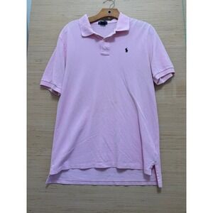 Kids Polo Ralph Lauren Pink Short Sleeve Polo Shirt Size XL 18-20